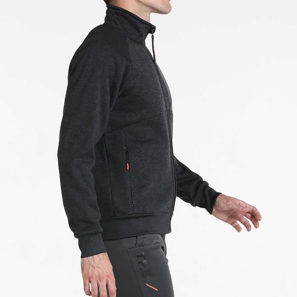 John Smith Sweatshirt Med Fuld Lynlås Carana Grå M Mand