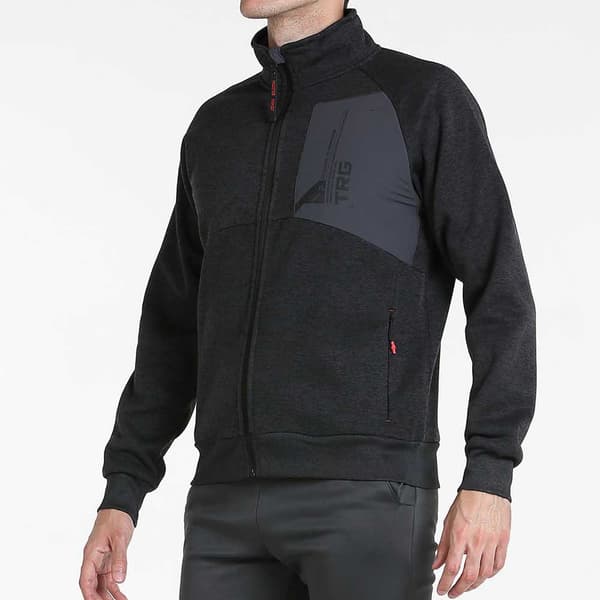 John Smith Sweatshirt Med Fuld Lynlås Carana Grå M Mand