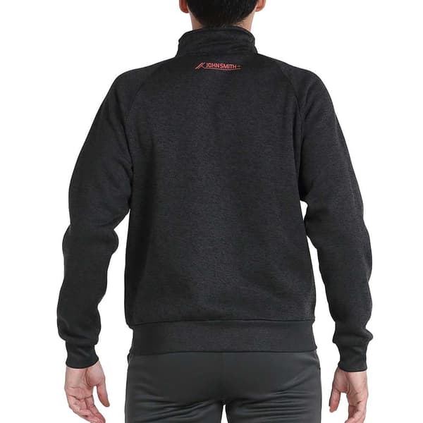 John Smith Sweatshirt Med Fuld Lynlås Carana Grå M Mand
