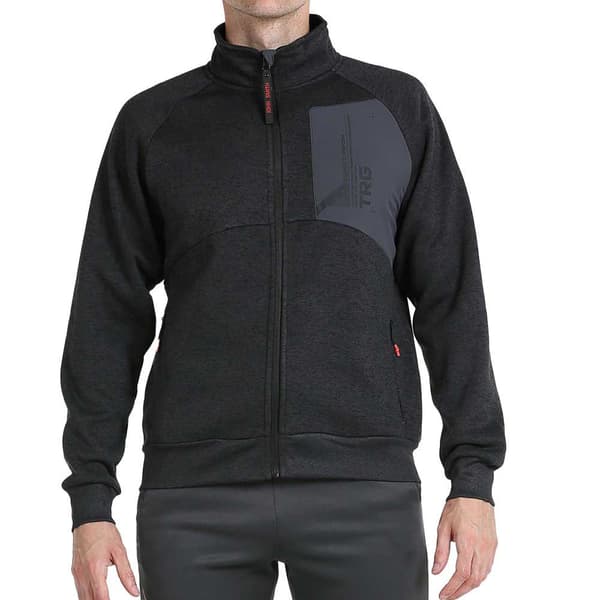 John Smith Sweatshirt Med Fuld Lynlås Carana Grå M Mand