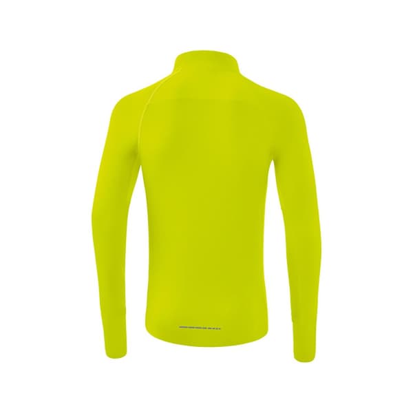 Erima Langærmet T-shirt Med Halv Lynlås Racing Grøn 3XL Mand