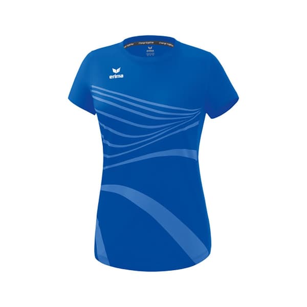 Erima Kortærmet T-shirt Racing Blå 36 Kvinde