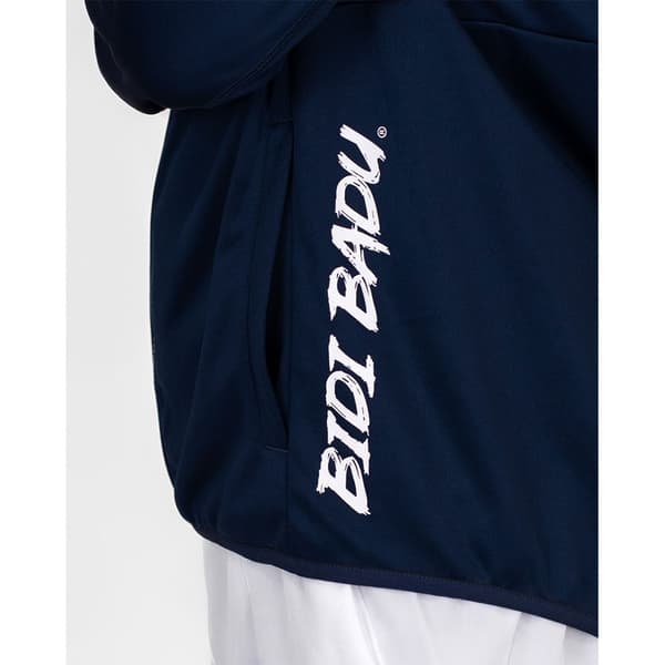 Bidi Badu Full Vetoketjullinen Villapaita Crew Sininen XL Mies