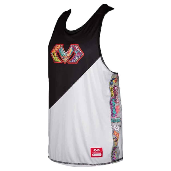 Mc David Ärmlös T-shirt Slam Dunk Vit 2XL Man