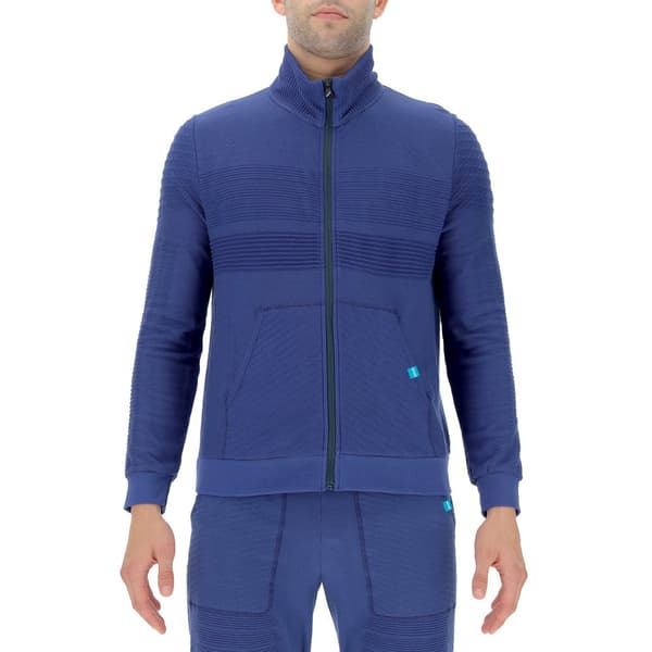 Uyn Fuld Lynlå Sweatshirt Natural Training Blå XL Mand