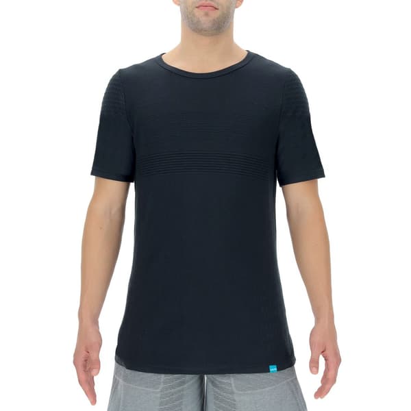 Uyn Kortærmet T-shirt Natural Training Sort S Mand