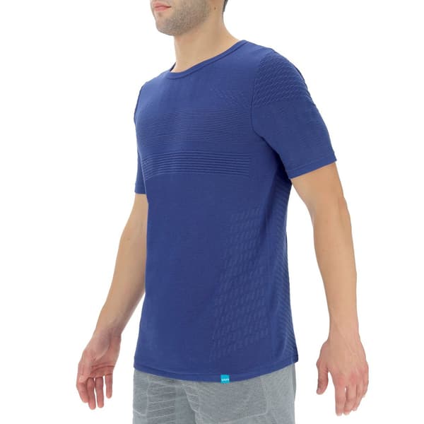 Uyn Kortärmad T-shirt Natural Training Blå M Man