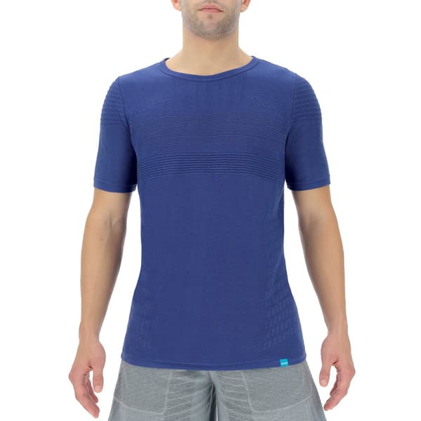 Uyn Kortärmad T-shirt Natural Training Blå M Man