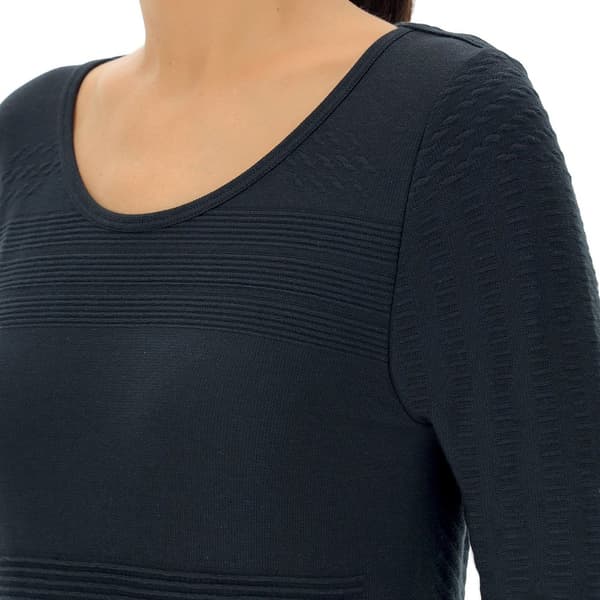 Uyn Natural Training 3/4 Ærme T-shirt Sort S Kvinde