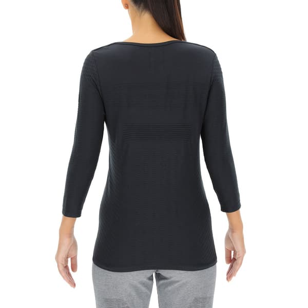 Uyn Natural Training 3/4 Ærme T-shirt Sort S Kvinde