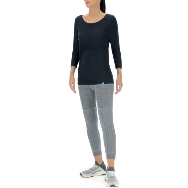 Uyn Natural Training 3/4 Ärm T-shirt Svart M Kvinna