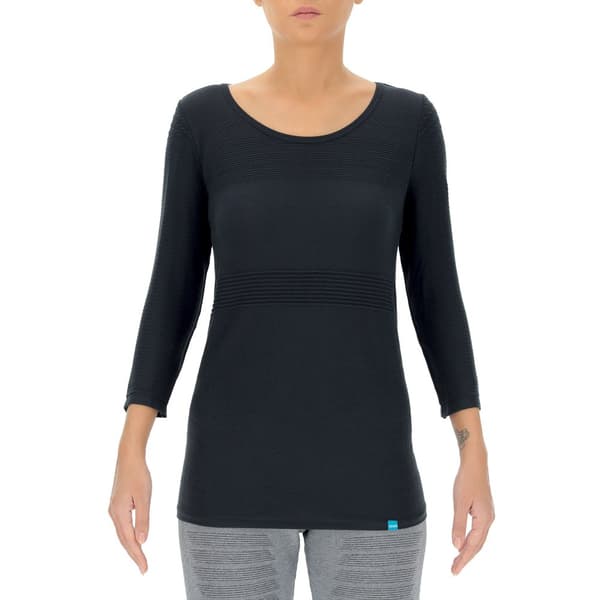Uyn Natural Training 3/4 Ärm T-shirt Svart M Kvinna