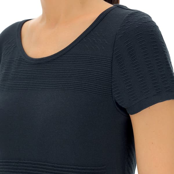 Uyn Kortærmet T-shirt Natural Training Sort XL Kvinde