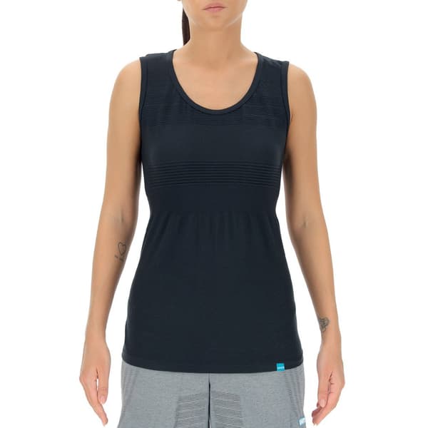 Uyn Ärmlös T-shirt Natural Training Svart XS Kvinna
