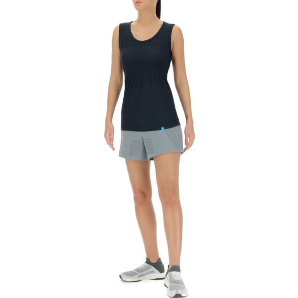 Uyn Ærmeløs T-shirt Natural Training Sort S Kvinde
