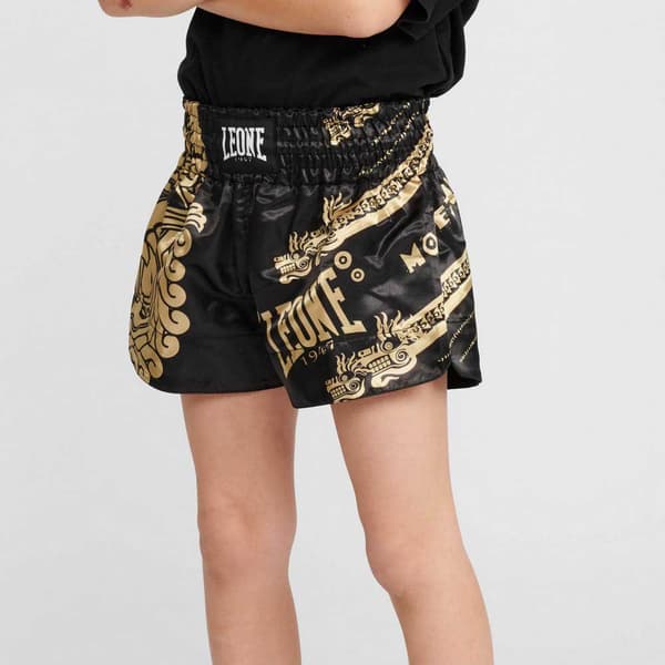 Leone1947 Shortsit Montezuma Style Kick-thai Musta L Mies