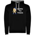 Miniatyrbild 1 av 4: Kruskis Luvtröja Born To Train Two-colour Svart 3XL Man