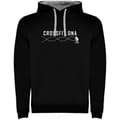 Miniatyrbillede 1 af 4: Kruskis Hættetrøje Crossfit Dna Two-colour Sort 2XL Mand