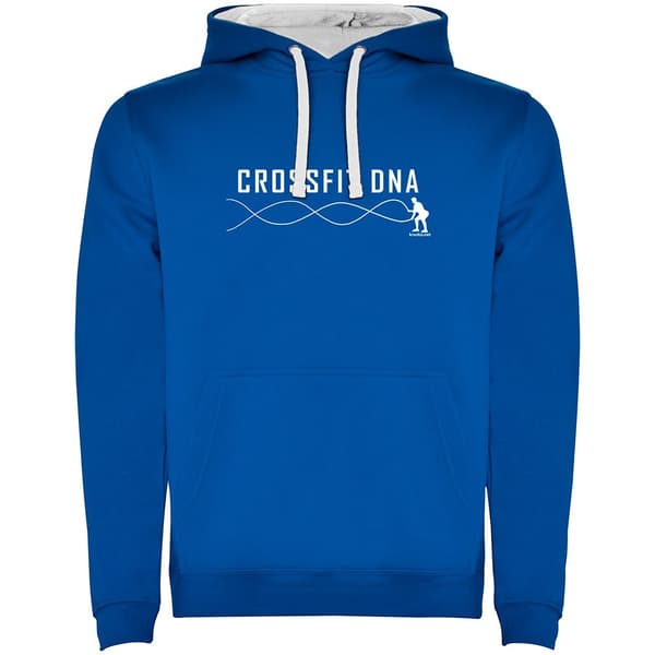 Kruskis Hættetrøje Crossfit Dna Two-colour Blå S Mand