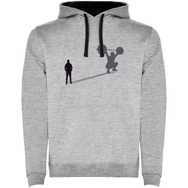 Kruskis Luvtröja Shadow Train Two-colour Grå 3XL Man