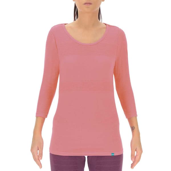 Uyn Natural Training 3/4 Lång Ärm T-shirt Rosa L Kvinna