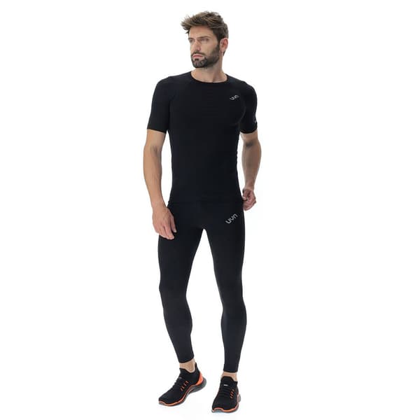 Uyn Kortærmet T-shirt Workhard Sort S Mand