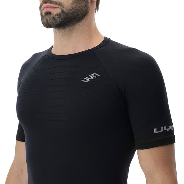 Uyn Kortärmad T-shirt Workhard Svart L Man
