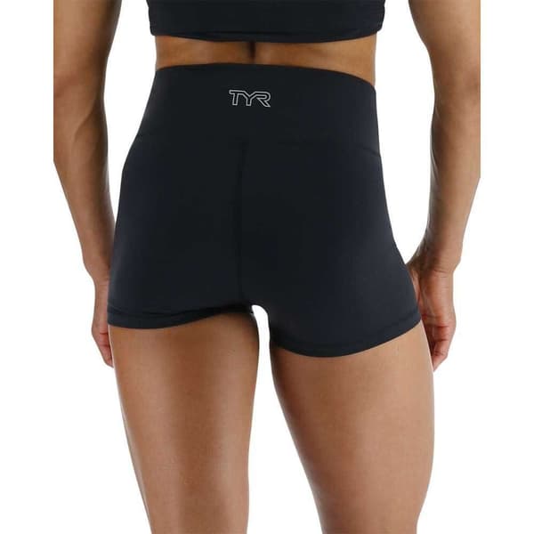 Tyr Korta Leggings Hög Midja Joule Elite 2´´ Solid Svart L Kvinna