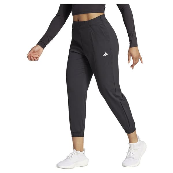 Adidas Byxor Aeroready Essentials Minimal Branding Woven Joggers Svart XS / Regular Kvinna
