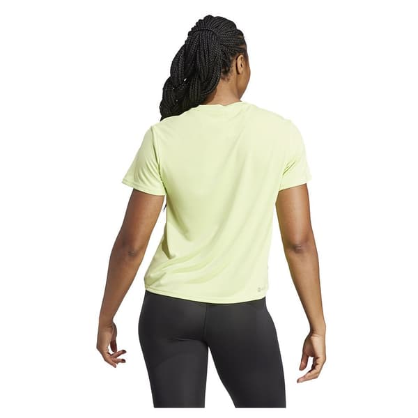 Adidas Lyhythihainen T-paita Hiit Heat.rdy Sweat-conceal Keltainen XS / Regular Nainen
