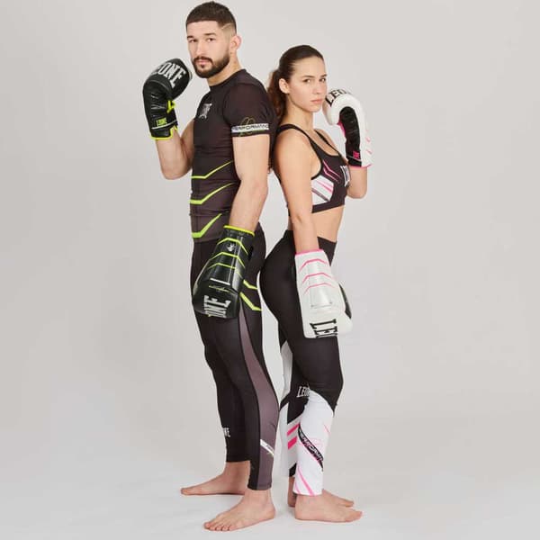 Leone1947 Leggings Revo Fluo Sort M Kvinde