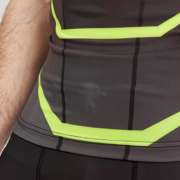 Leone1947 Kortärmad T-shirt Revo Fluo Svart M Man