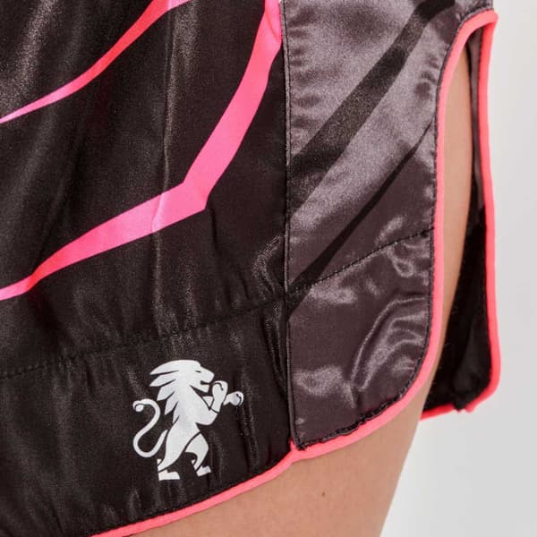 Leone1947 Thaibox Trunks Revo Fluo Sort M Kvinde