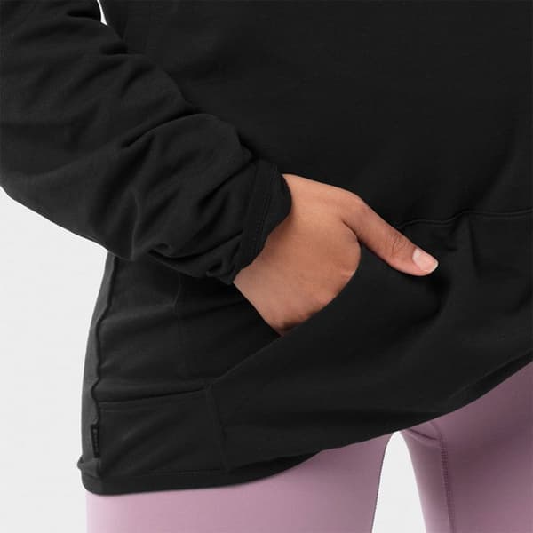 Siroko Huppari Black Square Musta 2XL Nainen