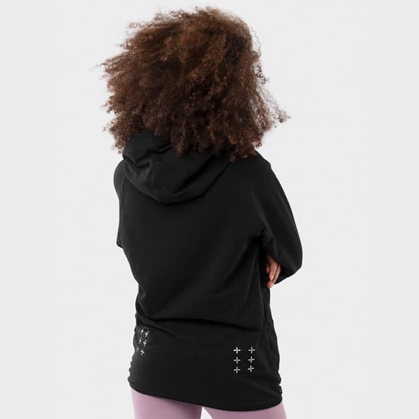 Siroko Huppari Black Square Musta 2XL Nainen