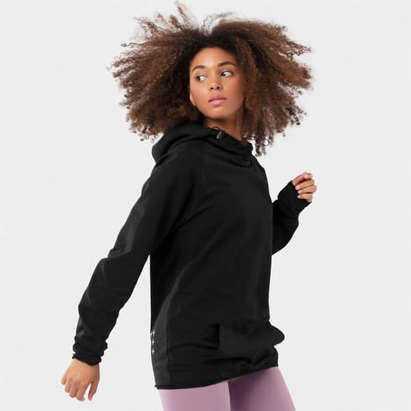Siroko Huppari Black Square Musta 2XL Nainen