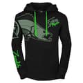 Miniatyrbillede 1 af 5: Hotspot Design Sweatshirt Fishing Mania Zander Sort S Mand
