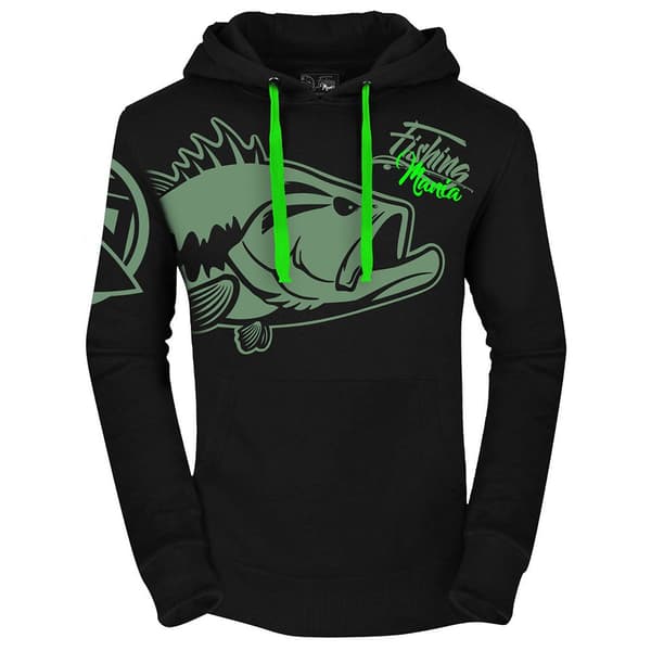 Hotspot Design Huppari Fishing Mania Bass Musta S Mies