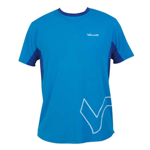 Vercelli Kortærmet T-shirt Acqua Blå L Mand