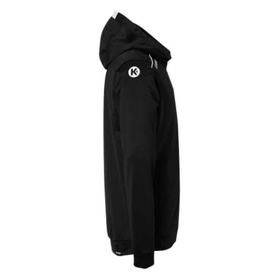 Kempa Sweatshirt Med Fuld Lynlås Player Sort 140 cm