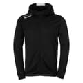 Miniatyrbillede 1 af 4: Kempa Sweatshirt Med Fuld Lynlås Player Sort 140 cm