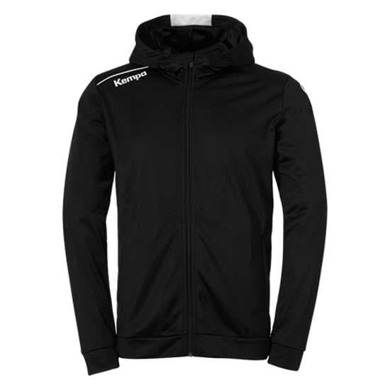 Kempa Sweatshirt Med Fuld Lynlås Player Sort 140 cm
