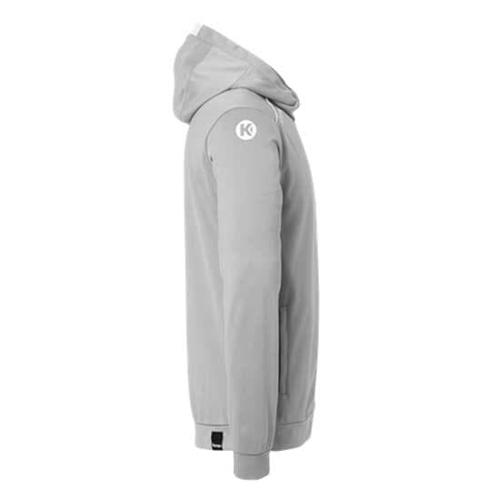 Kempa Sweatshirt Med Fuld Lynlås Player Grå 140 cm
