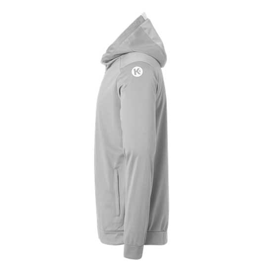 Kempa Sweatshirt Med Fuld Lynlås Player Grå 140 cm