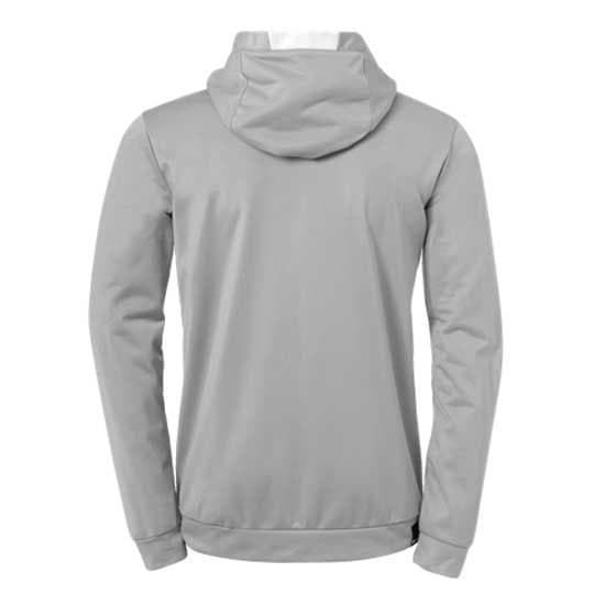 Kempa Sweatshirt Med Fuld Lynlås Player Grå 140 cm