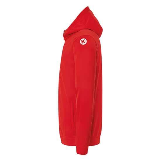 Kempa Sweatshirt Med Fuld Lynlås Player Rød 140 cm