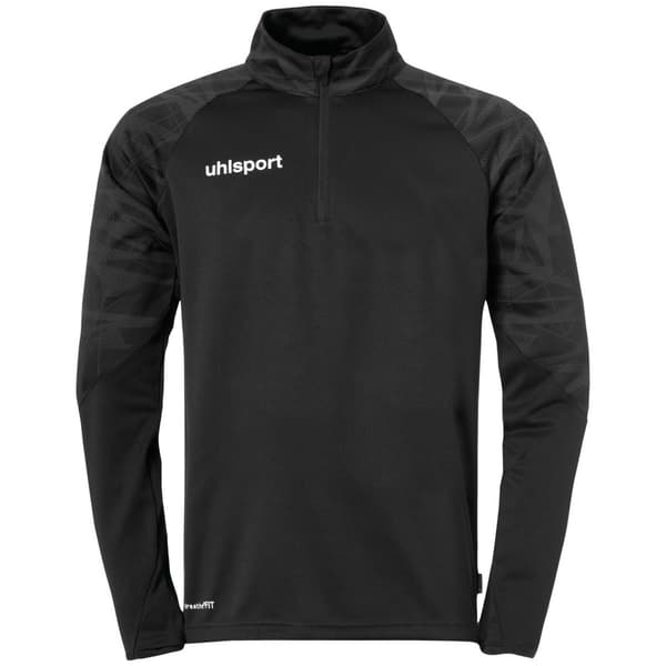 Uhlsport Halv Lynlå Sweatshirt Goal 25 Sort 164 cm