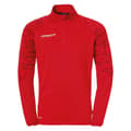 Miniatyrbillede 1 af 4: Uhlsport Halv Lynlå Sweatshirt Goal 25 Rød 140 cm