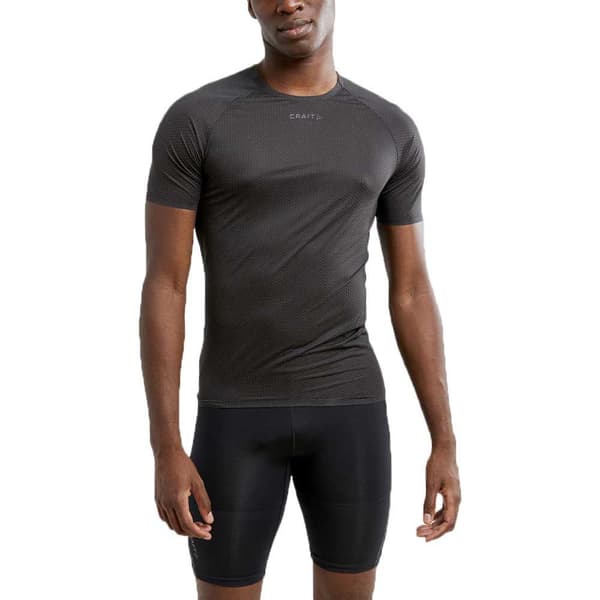 Craft Kortärmad T-shirt Pro Dry Nanoweight Svart S Man
