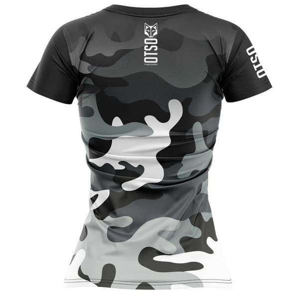 Otso Kort ærme T-shirt T-shirt Beige,Grå M Kvinde